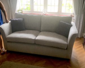 Cristina Marrone Craig lodge upholstery brentwood silver